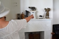 Ulla löysi jotain tuttua Urkin taidekokoelmista