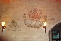 Pyöreän tornin kauniit seinämaalaukset ovat säilyneet